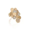 CHANTECLER Anello a cascata in oro rosa e diamanti ref. 39924