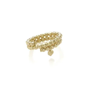 CHANTECLER Anello in oro giallo e galletto micro ref. 40176