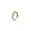 RUE DES MILLE ANELLO CONCHIGLIA SMALTO TURCHESE ref. AE-AN-CON-T