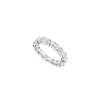 DAMIANI Anello oro bianco diamanti 81090265 colore GH misura 13 3.57 carati