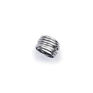 DONNA ORO ANELLO ELEMENTS - RODIO ref. DFAF6856_XL