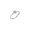 DONNA ORO ANELLO IN ORO BIANCO E DIAMANTI ref. DHAF9403.009