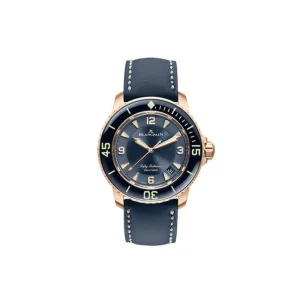 BLANCPAIN Fifty Fathoms Automatique 5015 3603C 63B subacqueo moderno passione oro rosso Barennia caucciù