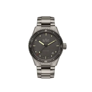 BLANCPAIN Fifty Fathoms Bathyscaphe 5000 1210 98S subacqueo moderno titanio Liquidmetal ceramica