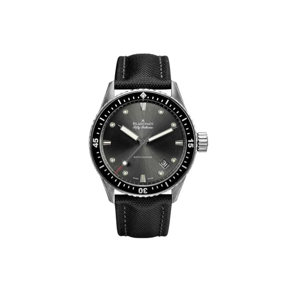 blancpain_fitfy_fathoms_b_0.webp BLANCPAIN Fitfy Fathoms Bathyscaphe ref. 5000 1110 B52A subacqueo modernoacciaio ceramica Liquidmetal tela vela