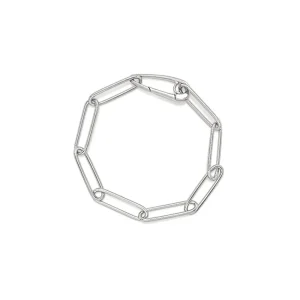 CHANTECLER Bracciale a maglie ovali in argento ref. 41117