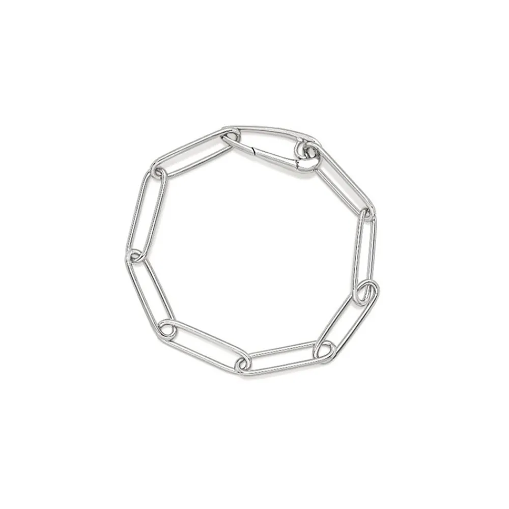 bracciale_a_maglie_ovali__0.webp CHANTECLER Bracciale a maglie ovali in argento ref. 41117