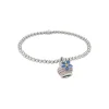CHANTECLER Bracciale argento pallinato "non ti scordar di me" ref. 40607