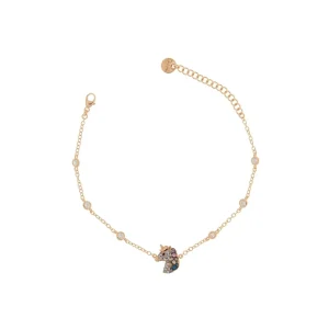 RUE DES MILLE BRACCIALE CASTONI UNICORNO ZIRCONI rif. BRZ-007-UNI