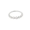 CHANTECLER BRACCIALE IN PERLE FRESHWATER ORO BIANCO E DIAMANTI - CHERIE ref. 32873