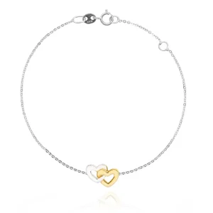 FACCO BRACCIALE  colore Bianco e Giallo Simbolo:  CUORE "La tenerezza racchiusa nel Cuore"