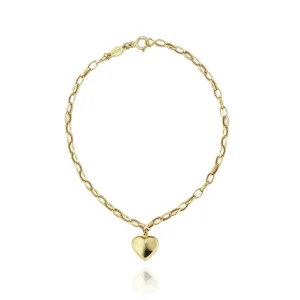 FACCO BRACCIALE  colore Giallo Simbolo:  CUORE "I sentimenti raccontati dall?Anima"