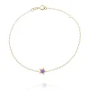 FACCO BRACCIALE colore Giallo, smalto dipinto a mano da Maestri Orafi,?brevettato?e anallergico. Simbolo: STELLA "La gioia radiante della Vita"