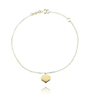 FACCO BRACCIALE  colore Giallo Simbolo:  CUORE "I sentimenti raccontati dall?Anima"