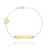 FACCO BRACCIALE colore Giallo Simbolo: CUORE "La dolcezza racchiusa nel Cuore"
