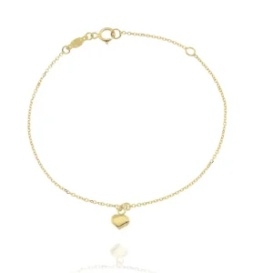 FACCO BRACCIALE  colore Giallo Simbolo:  CUORE "I sentimenti raccontati dall?Anima"