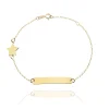 FACCO BRACCIALE  colore Giallo Simbolo:  STELLA "La gioia illumina la Vita"