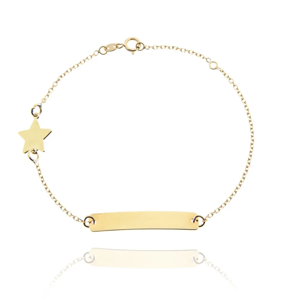 FACCO BRACCIALE  colore Giallo Simbolo:  STELLA "La gioia illumina la Vita"