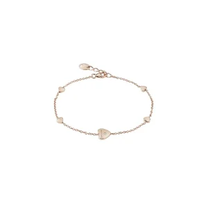 SALVINI Bracciale con cuori in oro rosa e diamanti ref. 20087156