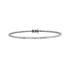 DONNA ORO BRACCIALE, , TENNIS,ORO BIANCO,DIAMANTI,DFBF7335.050