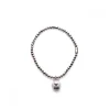 CHANTECLER Bracciale elastico con campanella micro in argento e smalto  ref. 37927 L
