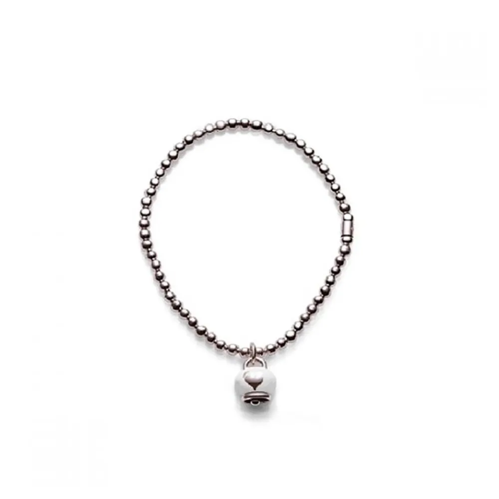 bracciale_elastico_con_ca_0-11.webp CHANTECLER Bracciale elastico con campanella micro in argento e smalto ref. 37927 L