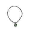 CHANTECLER Bracciale elastico con campanella micro in argento e smalto ref. 37924 L