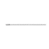 DONNA ORO BRACCIALE MAGLIA MORBIDA ARGENTO LUCIDO MISURA 18