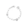 CHANTECLER Bracciale maglie ovali in oro bianco ref. 31338