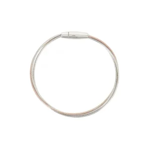 PESAVENTO Bracciale multifilo in argento rodio-rosa ref. WDNAB366