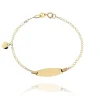 FACCO BRACCIALE oro Giallo Simbolo: CUORE "La dolcezza racchiusa nel Cuore"