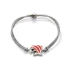 CHANTECLER Bracciale paguro piccolo in argento smalto e diamanti ref. 35591