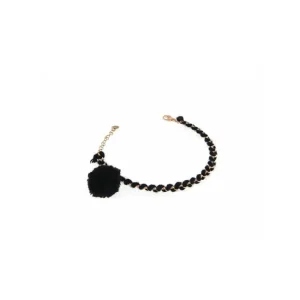 RUE DES MILLE BRACCIALE PON PON IN ARGENTO ROSATO ref. BR-PON