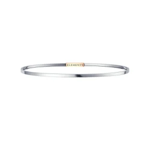 DONNA ORO BRACCIALE RIGIDO ORO BIANCO