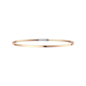 DONNA ORO BRACCIALE RIGIDO ORO ROSA
