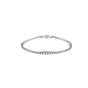 SALVINI Bracciale tennis in oro bianco e diamanti ref. 20071787