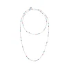 CHANTECLER Catena lunga in argento e smalti colorati ref. 40618