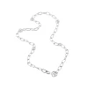 CHANTECLER Catena maglie ovali in oro bianco ref. 31339