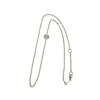 CHANTECLER Catena rolò corta con logo intercalare in oro ref. 30352