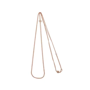 CHANTECLER Catena rolò lunga doppia con logo intercalare in oro ref. 29597
