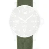 LONGINES cinturino HYC verde