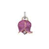 CHANTECLER Ciondolo boungaville grande in oro rosa e pietre ref. 41249
