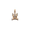 RUE DES MILLE CIONDOLO BULLDOG CON ZIRCONI ref. CNZ-007-BULL