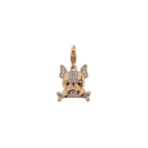 RUE DES MILLE CIONDOLO BULLDOG CON ZIRCONI ref. CNZ-007-BULL