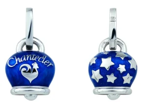 CHANTECLER Ciondolo campanella medio in argento e smalto ref. 31760