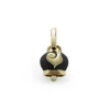 CHANTECLER Ciondolo campanella micro in oro smalto e diamante ref. 36612