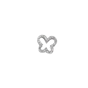DONNA ORO CIONDOLO FARFALLA ELEMENTS - ORO BIANCO E DIAMANTI ref. DCHF5064.006