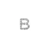 DONNA ORO CIONDOLO LETTERA B ELEMENTS - ORO BIANCO E DIAMANTI ref. DCHF5063B.006