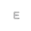 DONNA ORO CIONDOLO LETTERA E ELEMENTS - ORO BIANCO E DIAMANTI ref. DCHF5063E.004