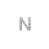 DONNA ORO CIONDOLO LETTERA N ELEMENTS - ORO BIANCO E DIAMANTI ref. DCHF5063N.005